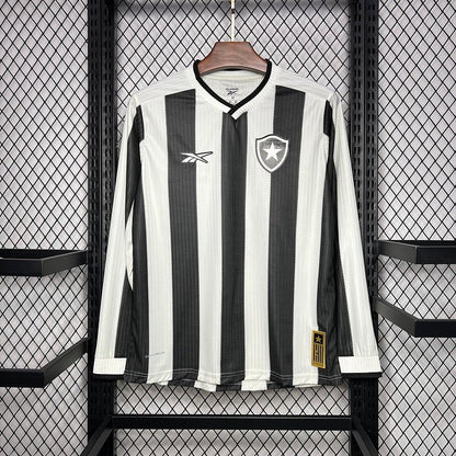 Camisa manga longa Botafogo 24/25 Preta e Branca - DA Sports Oficial