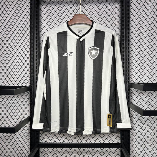 Camisa manga longa Botafogo 24/25 Preta e Branca - DA Sports Oficial