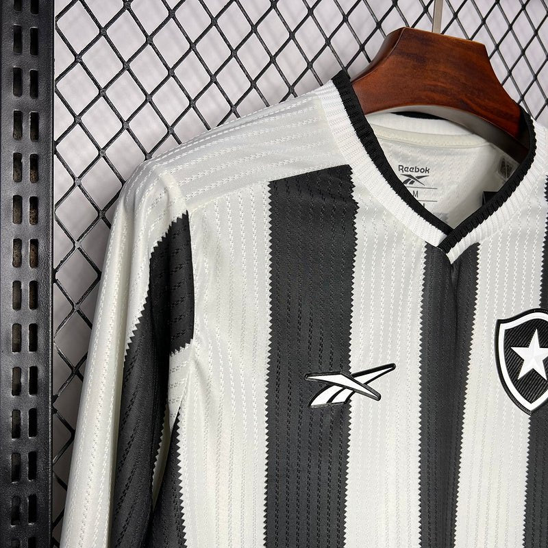 Camisa manga longa Botafogo 24/25 Preta e Branca - DA Sports Oficial