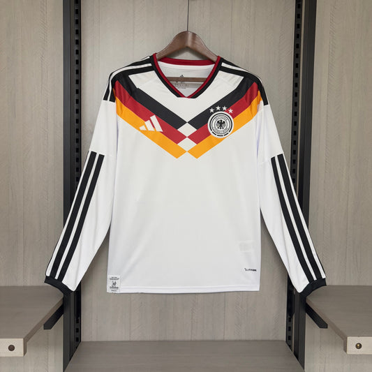 Camisa Manga Longa da Seleção Alemã Home 2026 Torcedor