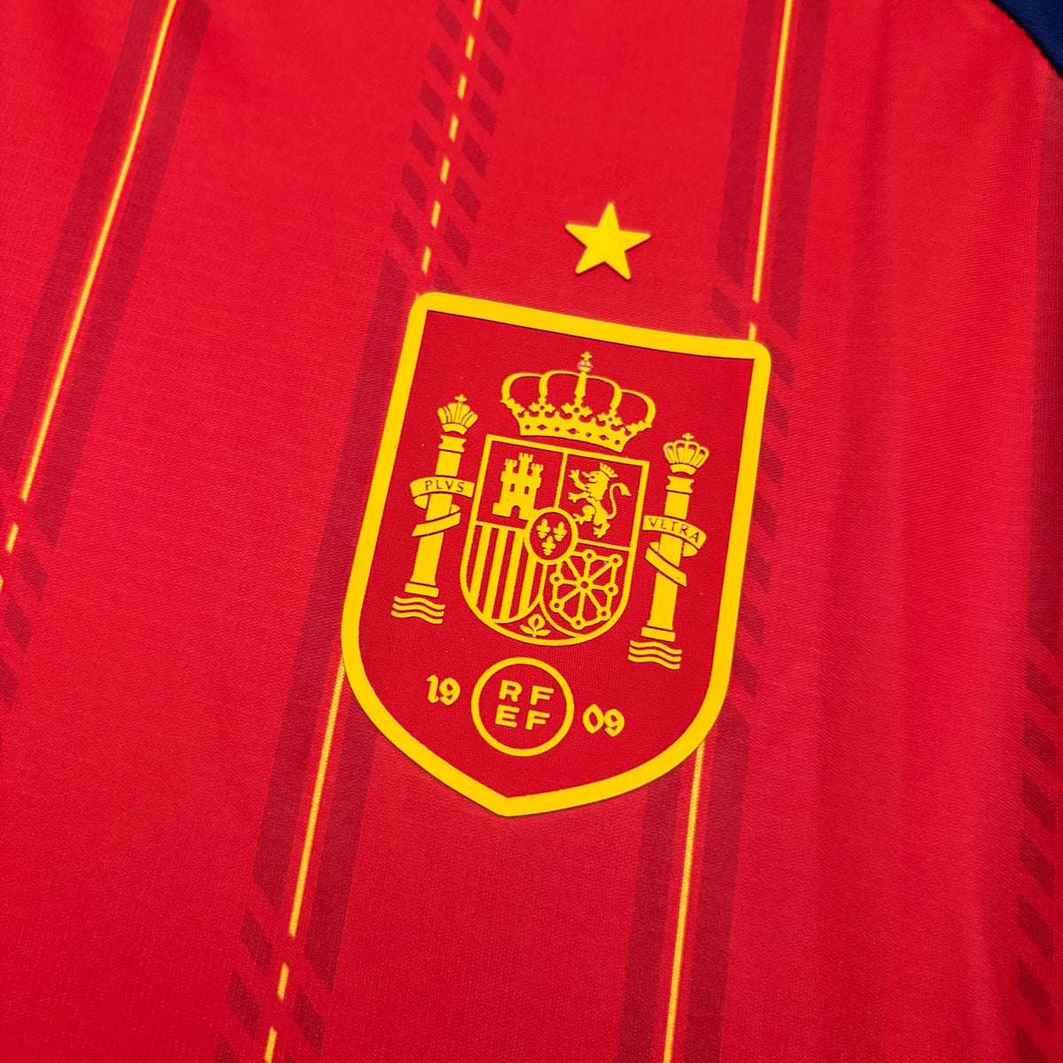 Camisa Manga Longa da Seleção Espanhola Home 2026 Torcedor