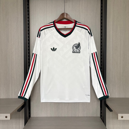 Camisa Manga Longa da Seleção Mexicana Away 2026 Torcedor