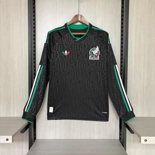 Camisa Manga Longa da Seleção Mexicana Away 2026 Torcedor