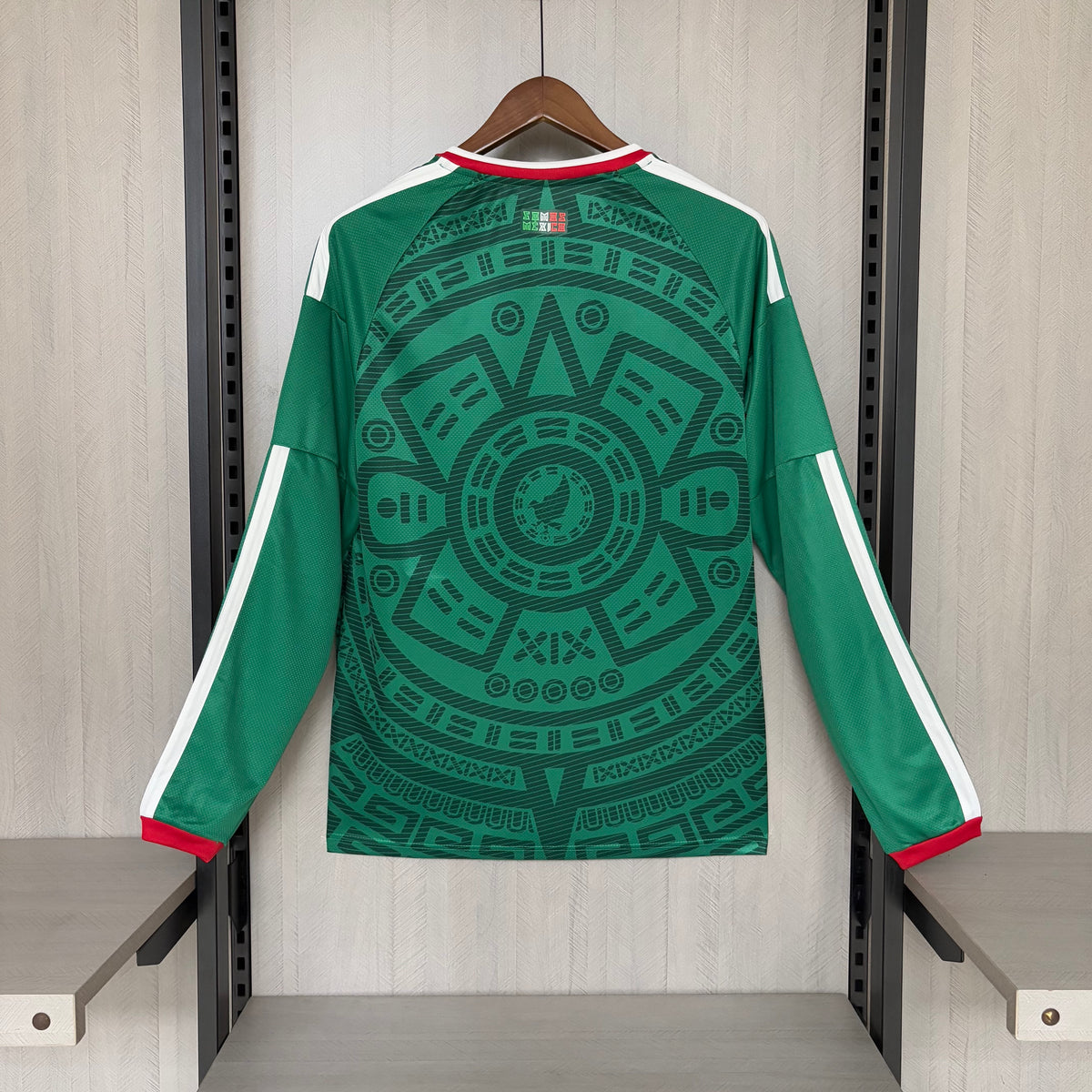 Camisa Manga Longa da Seleção Mexicana Home 2026 Torcedor
