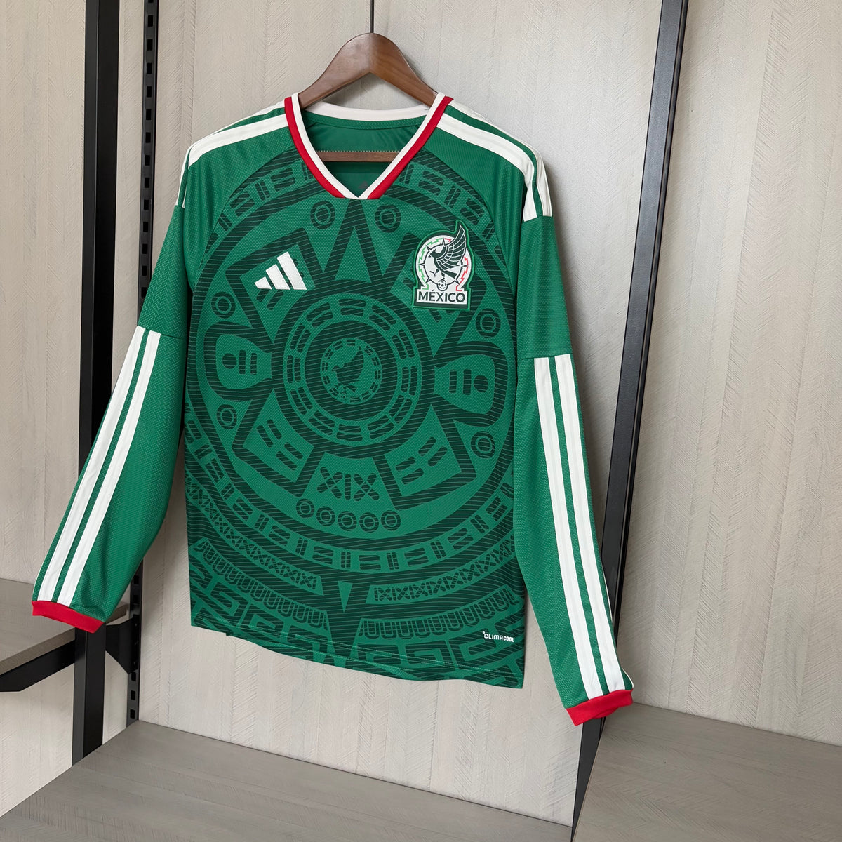 Camisa Manga Longa da Seleção Mexicana Home 2026 Torcedor