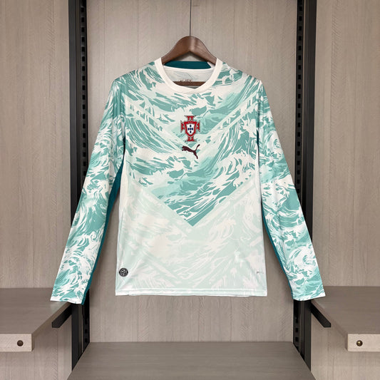 Camisa Manga Longa de Portugal Away 2026 Torcedor