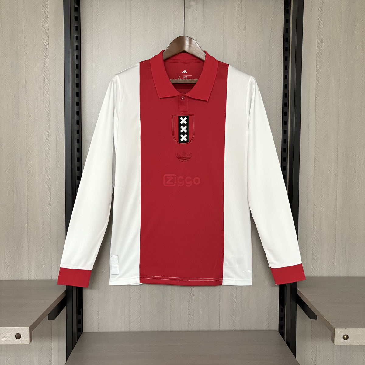 Camisa Manga Longa do Ajax Home 2025/26 Torcedor