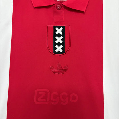 Camisa Manga Longa do Ajax Home 2025/26 Torcedor