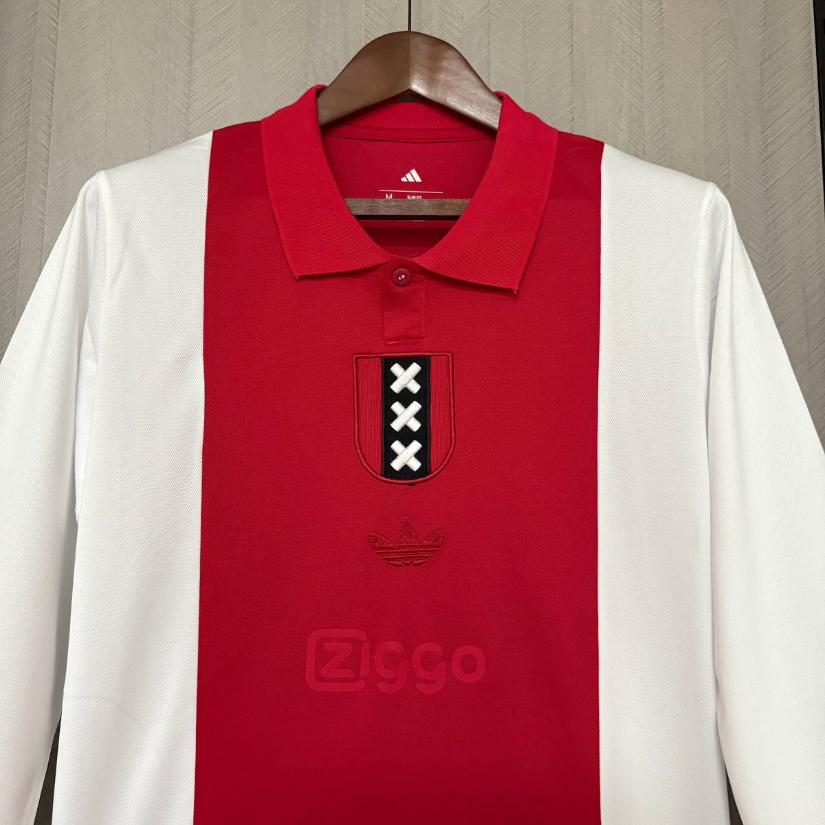 Camisa Manga Longa do Ajax Home 2025/26 Torcedor