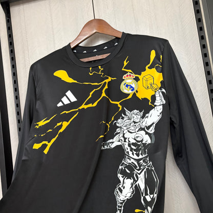 Camisa Manga Longa do Real Madrid Treino 2026/27 Torcedor