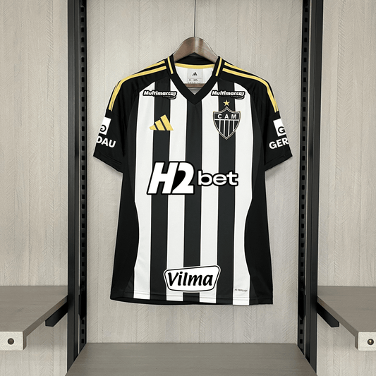 Camisa Masculina adidas Atlético Mineiro 25/26 (Com todos patrocinadores) - DA Sports Oficial