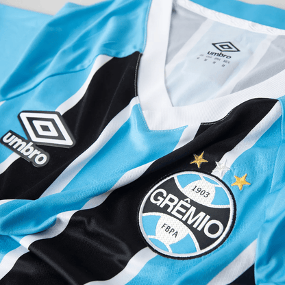 Camisa Masculina Umbro Gremio Manga Longa 2025 Torcedor - DA Sports Oficial