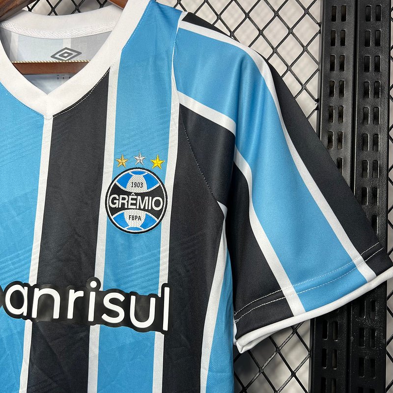 Camisa Masculina Umbro Gremio Oficial 24/25 Torcedor - DA Sports Oficial