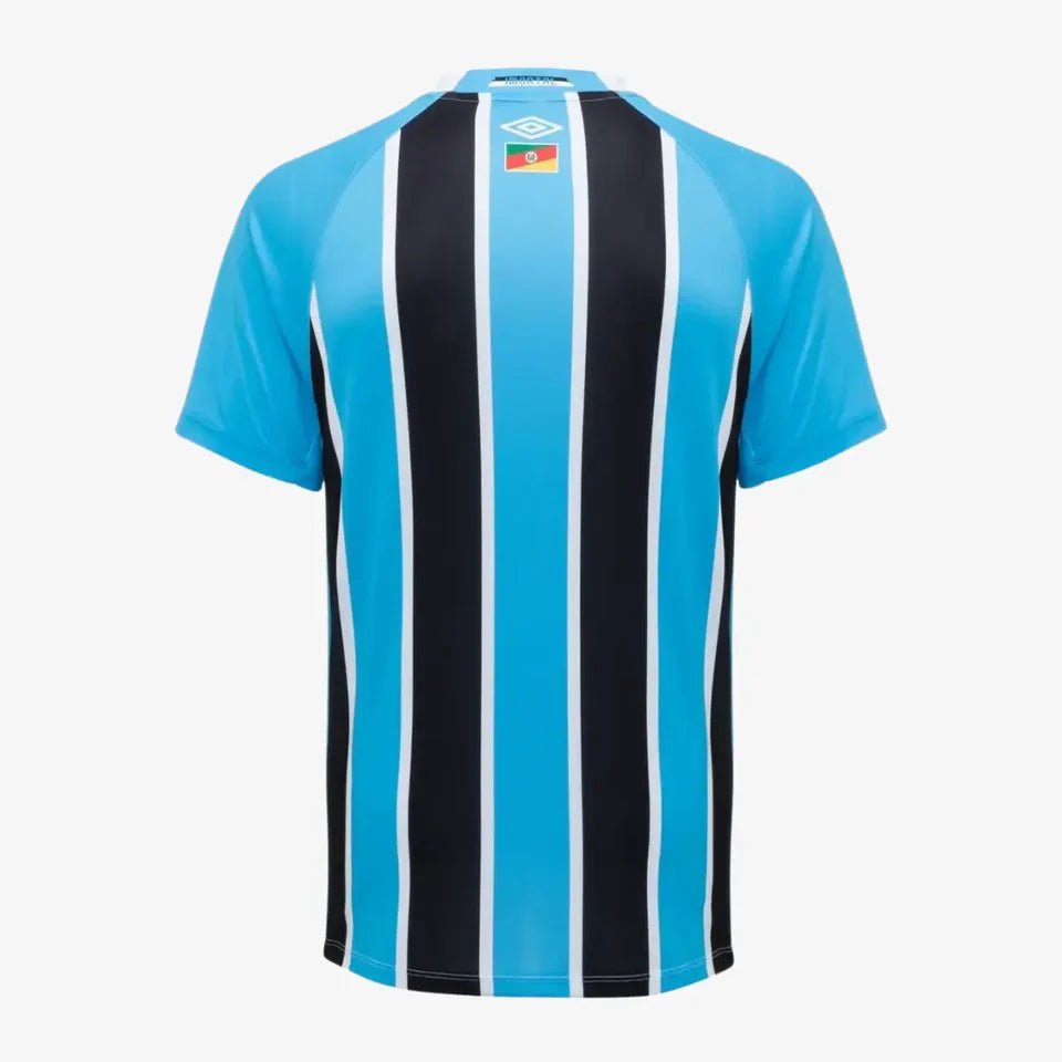 Camisa Masculina Umbro Gremio Oficial 24/25 Torcedor (Com patrocinio) - DA Sports Oficial