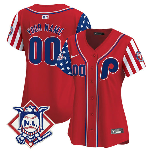 Camisa MLB Philadelphia Phillies 2024 Fourth of July Vapor Premier Limited Jersey