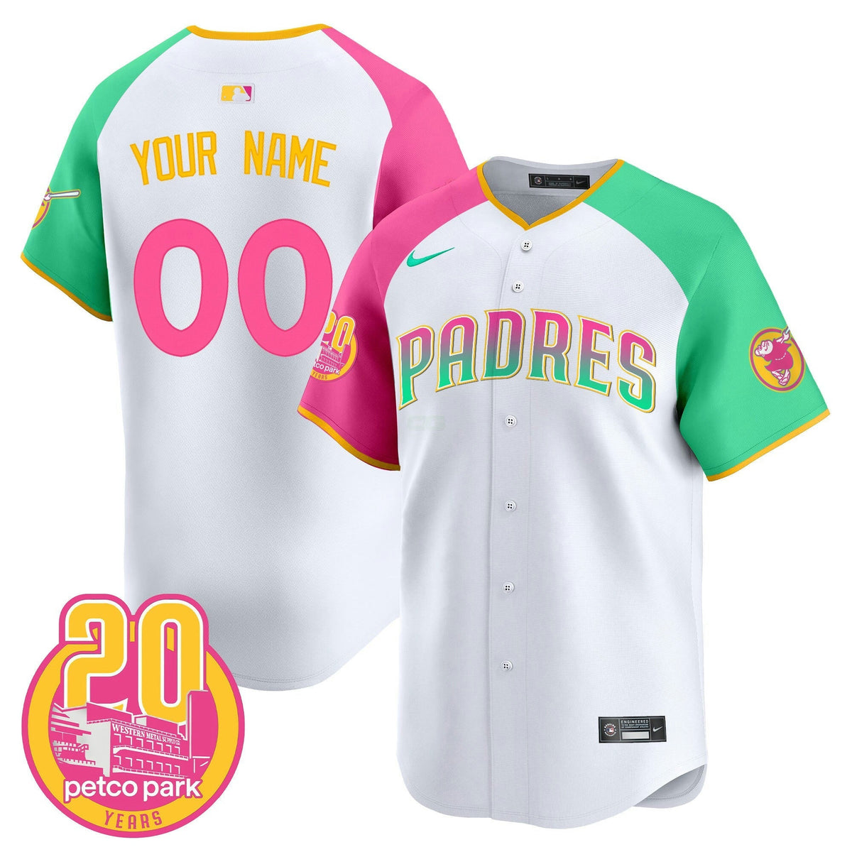 Camisa MLB 2024 San Diego City Style Vapor Premier Limited Jersey