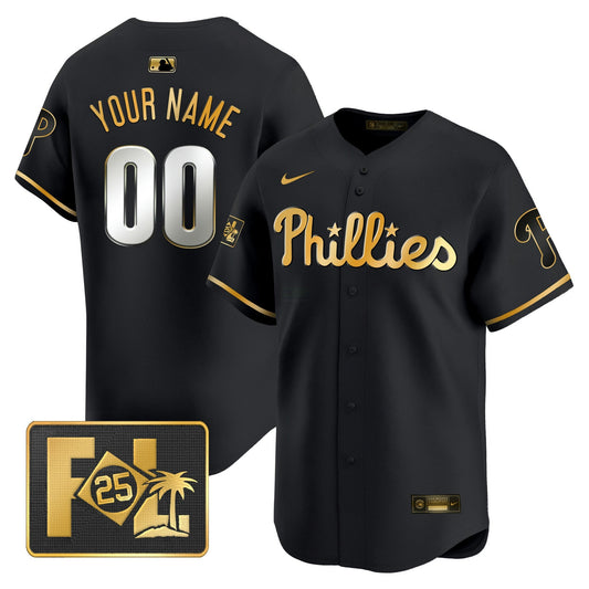 Camisa MLB Philadelphia Phillies 2025 Spring Training Patch Vapor Premier Limited Jersey