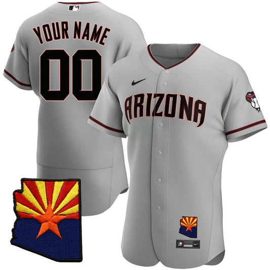 Camisa MLB Arizona Arizona State & 25th Anniversary Year Patch Jersey