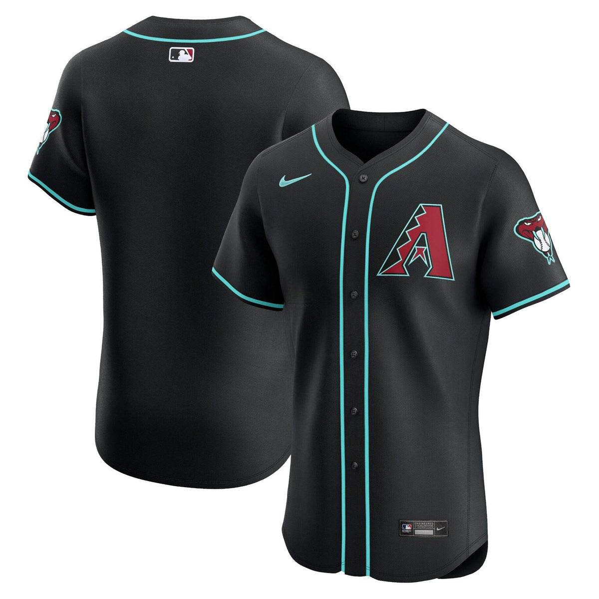 Camisa MLB Arizona Black 2024 Alternativa Jersey - Flex Base