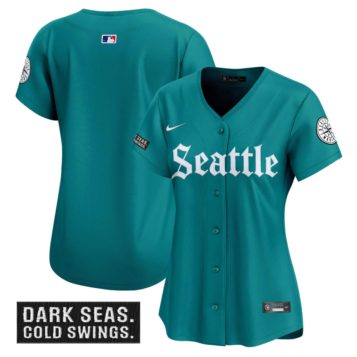 Camisa MLB Seattle Mariners ‘Deep Sea Gothic Edition’ Limited Jersey