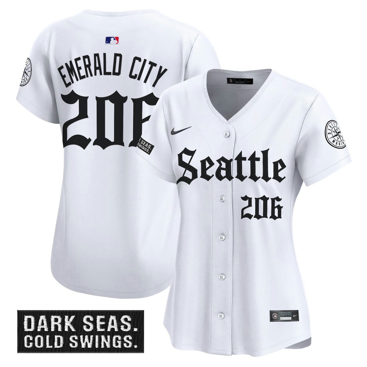 Camisa MLB Seattle Mariners ‘Deep Sea Gothic Edition’ Limited Jersey