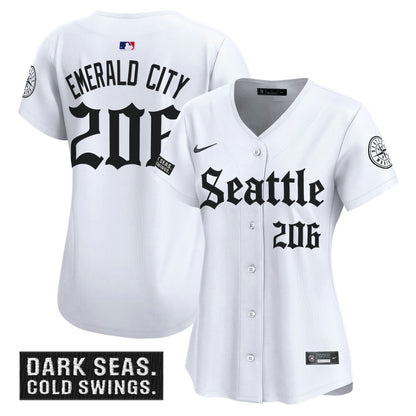 Camisa MLB Seattle Mariners ‘Deep Sea Gothic Edition’ Limited Jersey