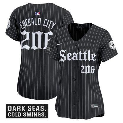 Camisa MLB Seattle Mariners ‘Deep Sea Gothic Edition’ Limited Jersey