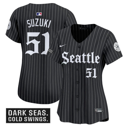 Camisa MLB Seattle Mariners ‘Deep Sea Gothic Edition’ Limited Jersey