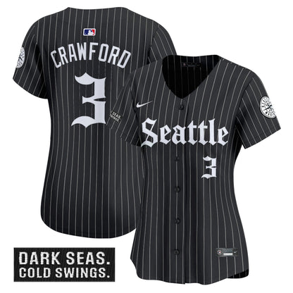 Camisa MLB Seattle Mariners ‘Deep Sea Gothic Edition’ Limited Jersey