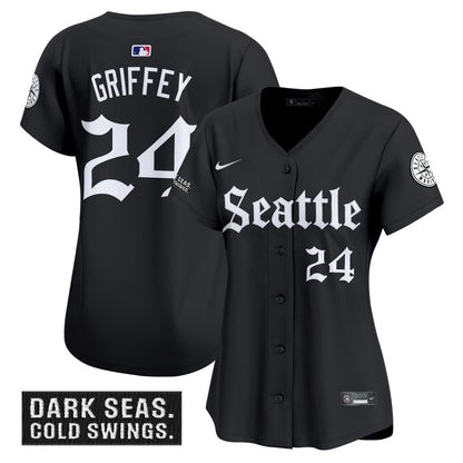 Camisa MLB Seattle Mariners ‘Deep Sea Gothic Edition’ Limited Jersey