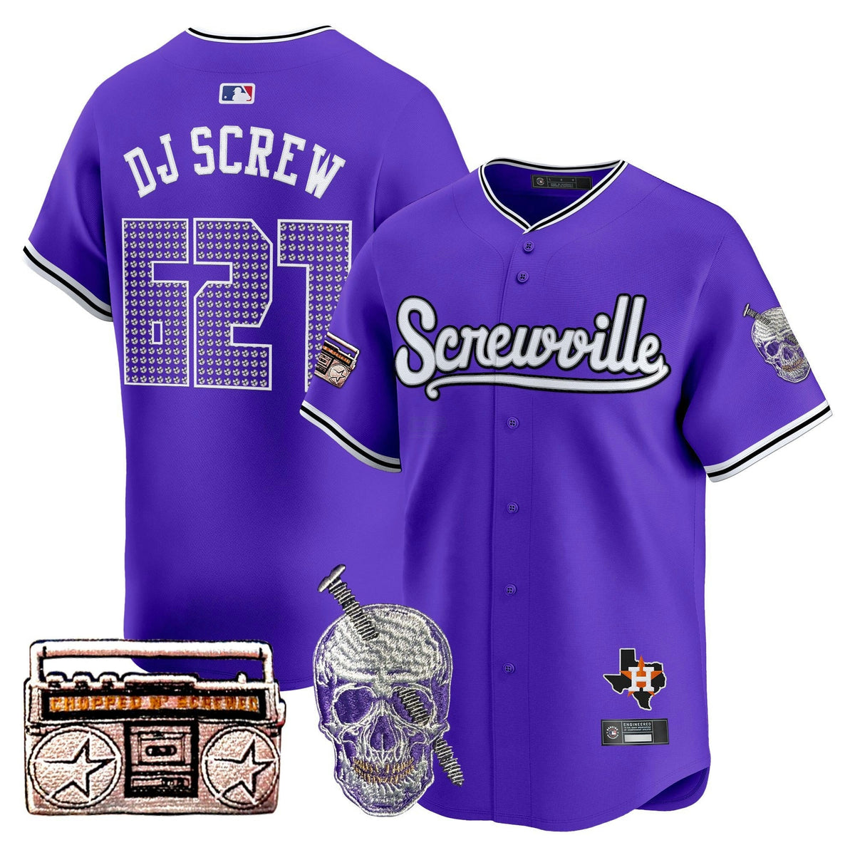 Camisa MLB DJ Screw 2025 Vapor Premier Limited Jersey
