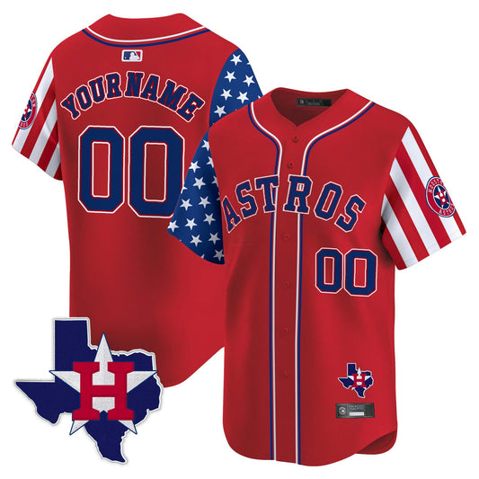 Camisa MLB Houston 2025 Independence Day Vapor Premier Limited Jersey