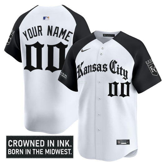 Camisa MLB Kansas City ‘Gothic Crown Edition’ Vapor Premier Limited Jersey