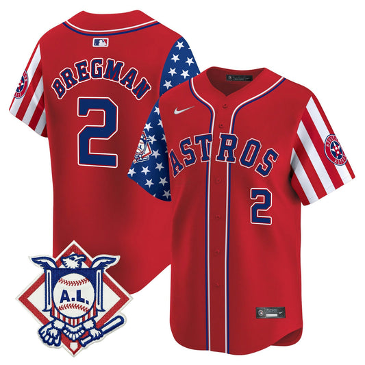 Camisa MLB Men’s 2024 Fourth of July Vapor Premier Limited Jersey V2