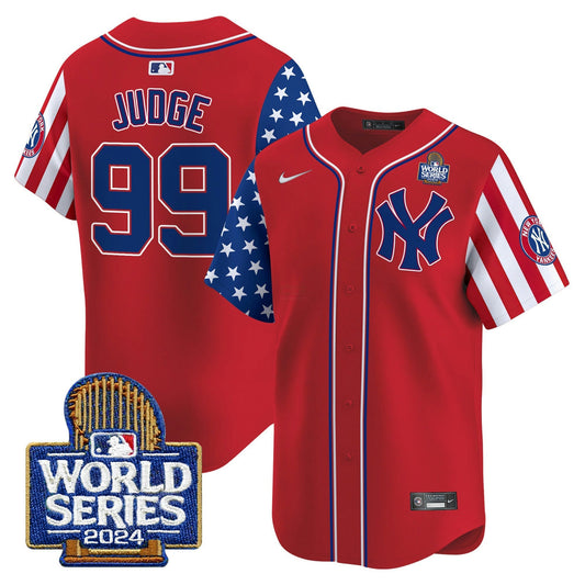 Camisa MLB New York Yankees Men’s American Style 2024 World Series Vapor Premier Limited Jersey V2