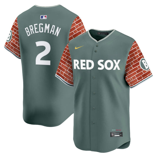 Camisa MLB Men’s Boston 2025 Fenway Red Brick Style Vapor Premier Limited Jersey – Stitched