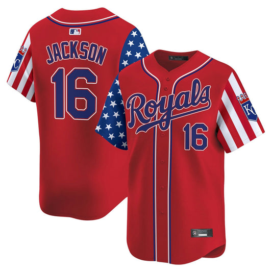Camisa MLB Men’s Kansas City 2025 Independence Day Vapor Premier Limited Jersey