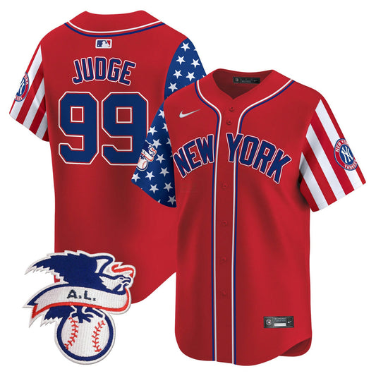 Camisa MLB Men’s New York 2024 Fourth of July Vapor Premier Limited Jersey V6