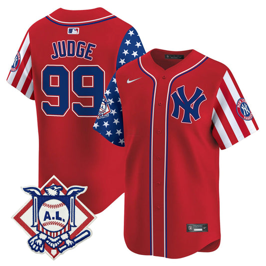 Camisa MLB Men’s New York 2024 Fourth of July Vapor Premier Limited Jersey