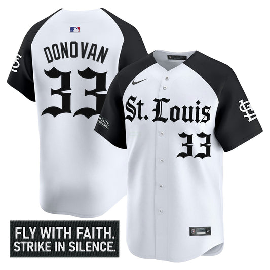 Camisa MLB Men’s St. Louis ‘Gothic Legacy Edition’ Vapor Premier Limited Jersey