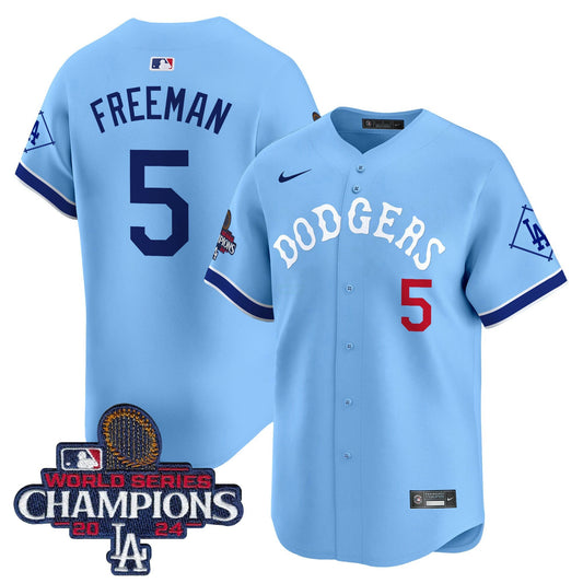 Camisa MLB Men’s Tribute 2024 World Series Champions Vapor Premier Limited Jersey