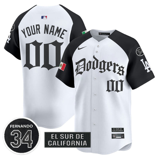 Camisa MLB Mexico 2025 LA Gothic Style Vapor Premier Limited Jersey V2
