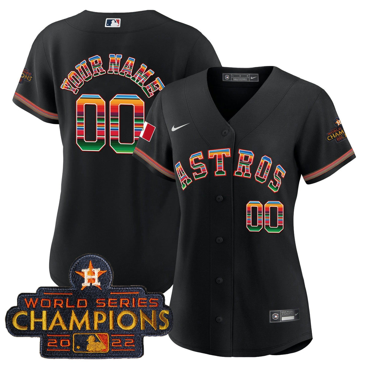 Camisa MLB Houston Astros Mexico Cool Base Limited Jersey