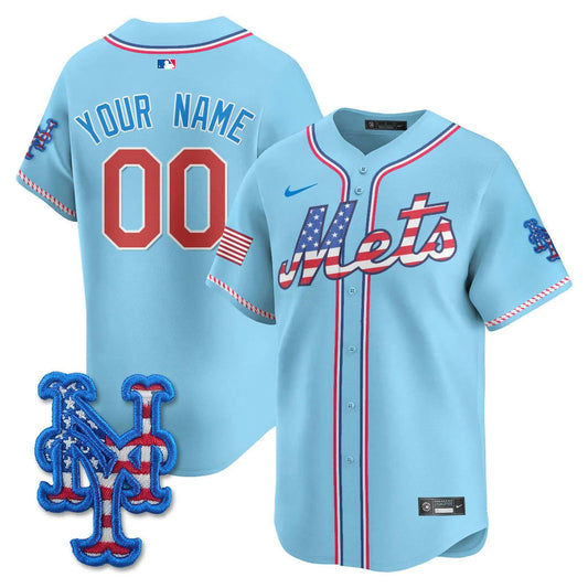 Camisa MLB New York Mets New York 2025 Fourth of July Vapor Premier Limited Jersey