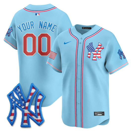 Camisa MLB New York Yankees New York 2025 Fourth of July Vapor Premier Limited Jersey
