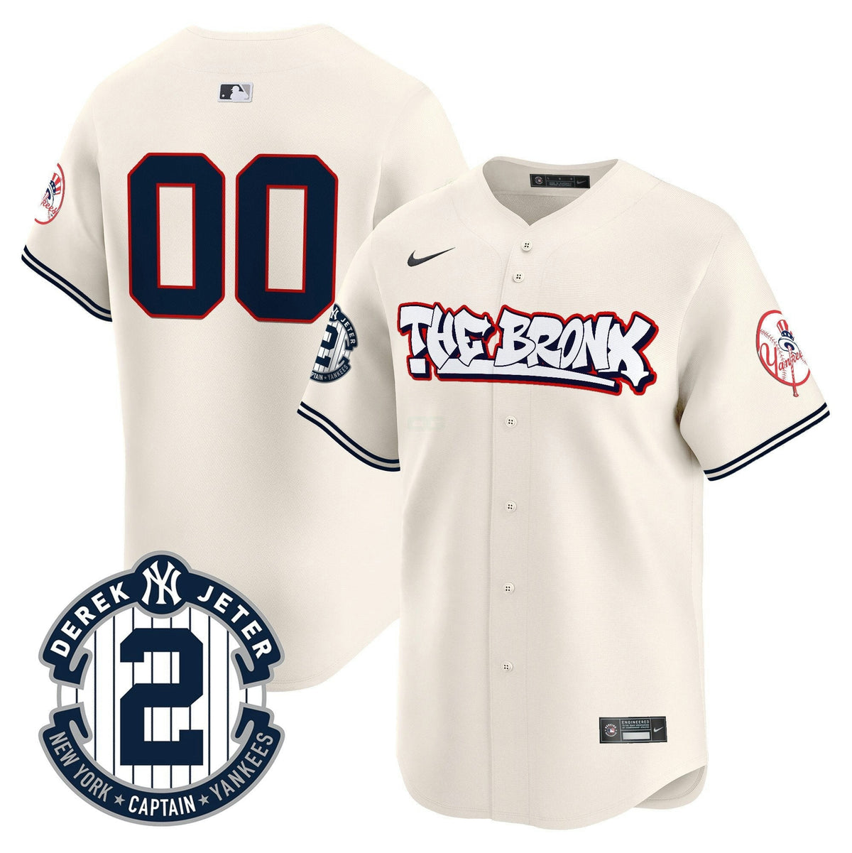 Camisa MLB New York The Bronx Graffiti Vapor Premier Limited Jersey V8