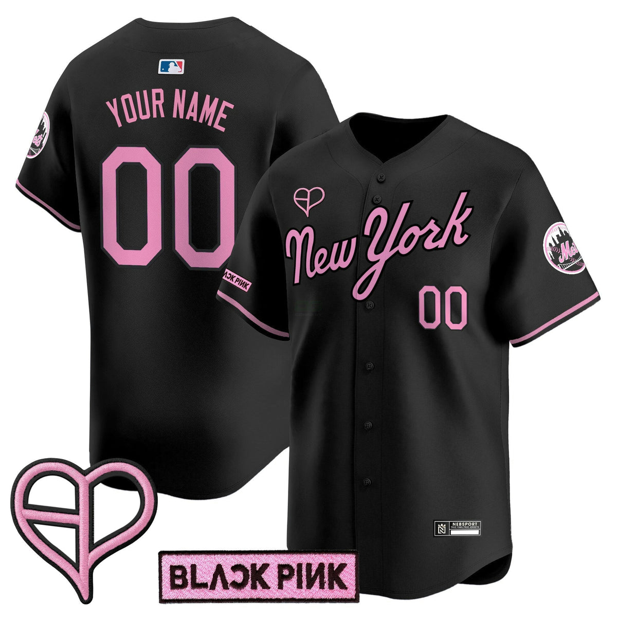 Camisa MLB New York x BLACKPINK 2025 Vapor Premier Limited Jersey
