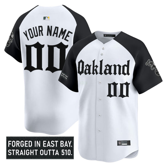 Camisa MLB Oakland ‘Gothic East Bay Edition’ Vapor Premier Limited Jersey