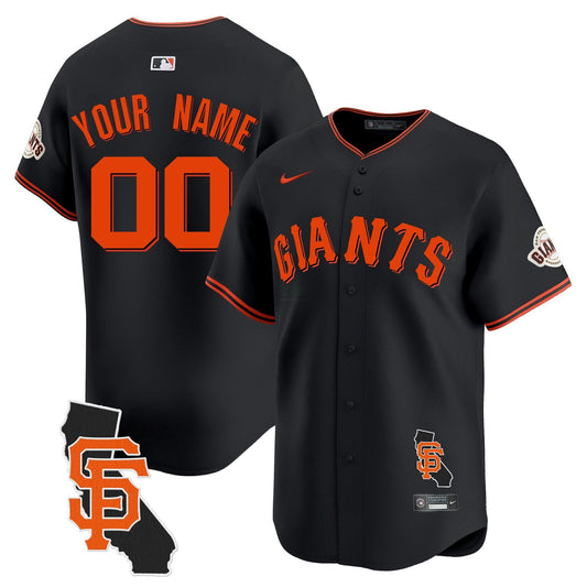 Camisa MLB San Francisco California Patch Vapor Premier Limited Jersey