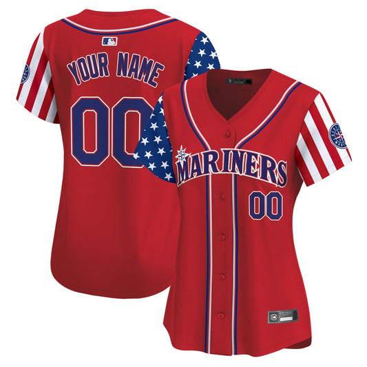Camisa MLB Seattle 2025 Independence Day Vapor Premier Limited Jersey
